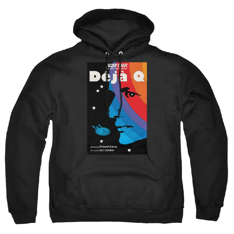 Star Trek The Next Generation Tng Season 3 Episode 13 - Pullover Hoodie Shirred Sleeve Feminine