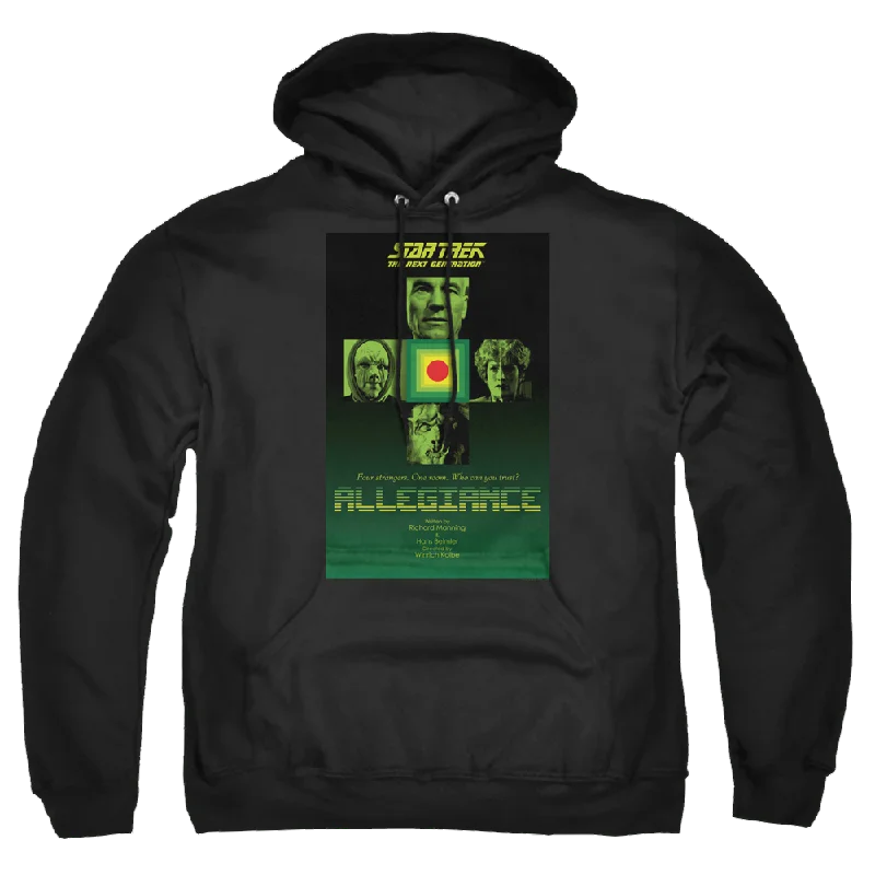 Star Trek The Next Generation Tng Season 3 Episode 18 - Pullover Hoodie Sarouel Sleeve Pullover