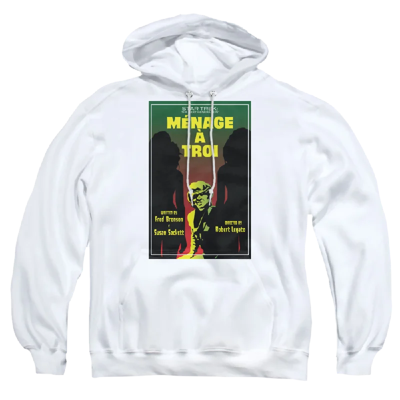 Star Trek The Next Generation Tng Season 3 Episode 24 - Pullover Hoodie Flare Sleeve Stylish