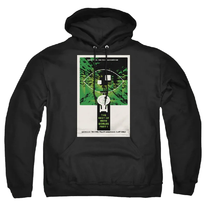 Star Trek The Next Generation Tng Season 3 Episode 26 - Pullover Hoodie Cold Shoulder Design