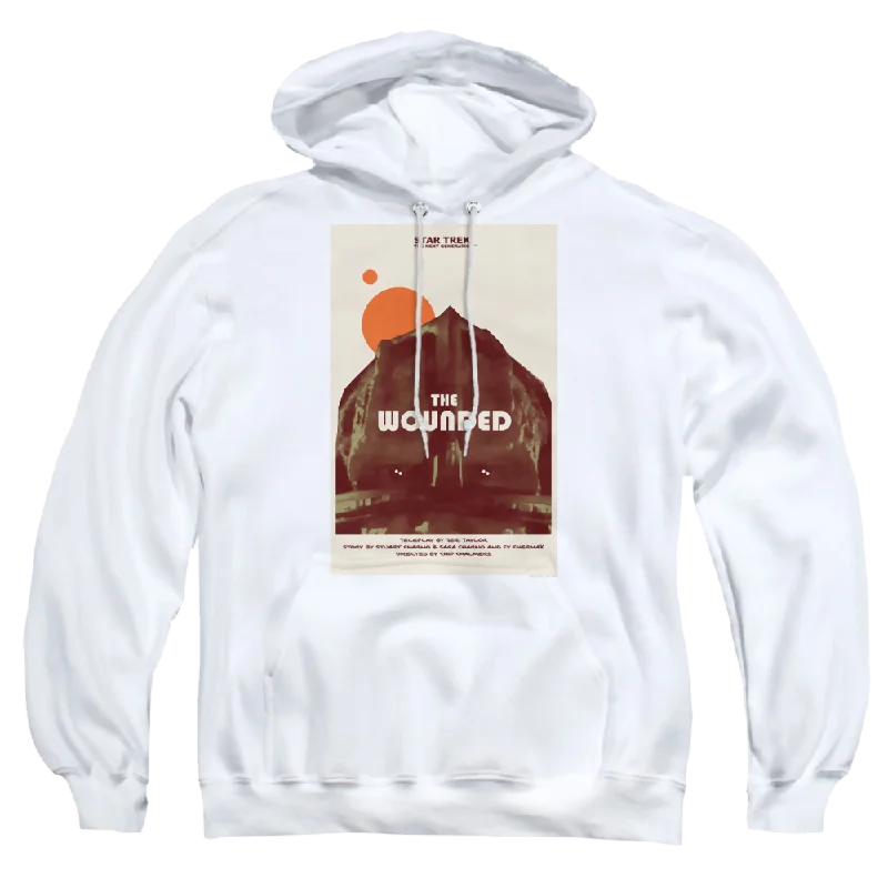 Star Trek The Next Generation Tng Season 4 Episode 12 - Pullover Hoodie Faux Fur Trim