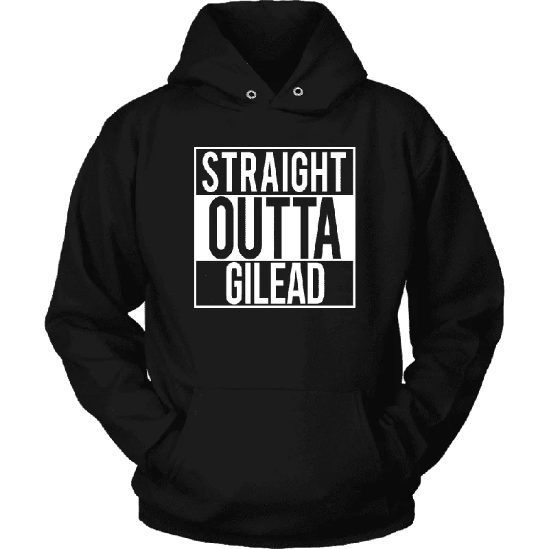 "Straight outta gilead" Hoodie Hoodie with Earth Tones Natural Calm