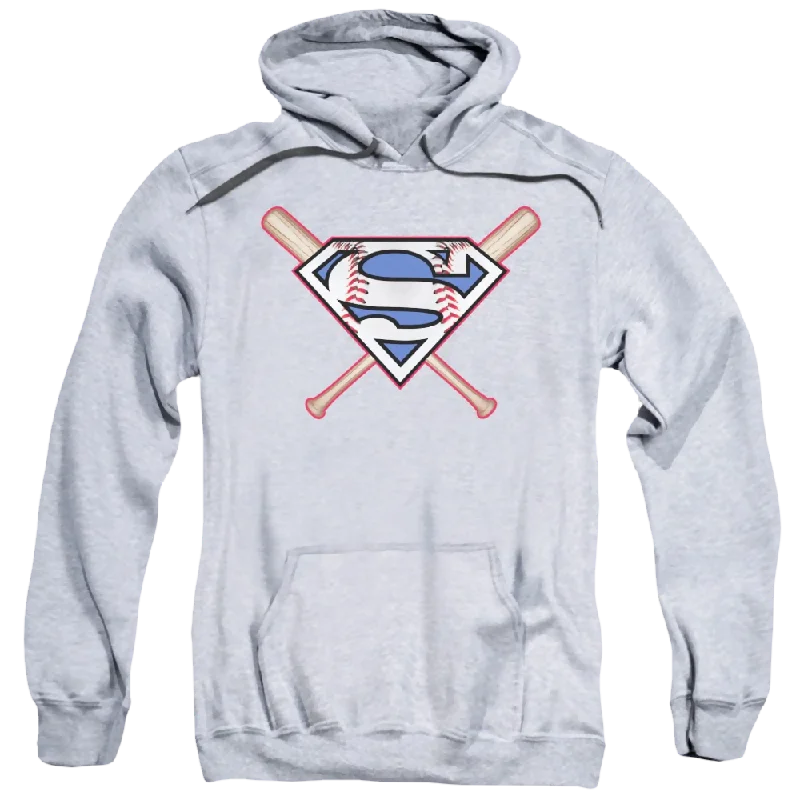 Superman Crossed Bats - Pullover Hoodie Sarouel Sleeve Pullover