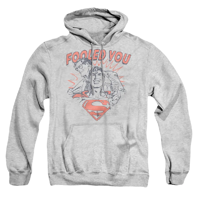 Superman Fooled You - Pullover Hoodie Elbow Length Sleeve