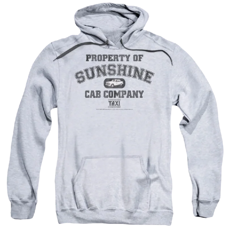 Taxi Property Of Sunshine Cab - Pullover Hoodie Spaghetti Sleeve Top