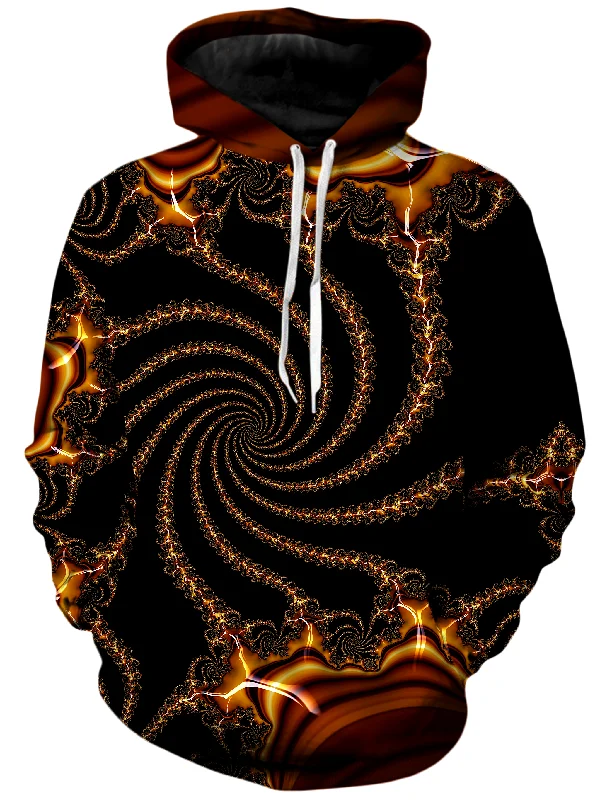 Thread of Life Unisex Hoodie Hoodie with Hem Fringe Bohemian Relaxed