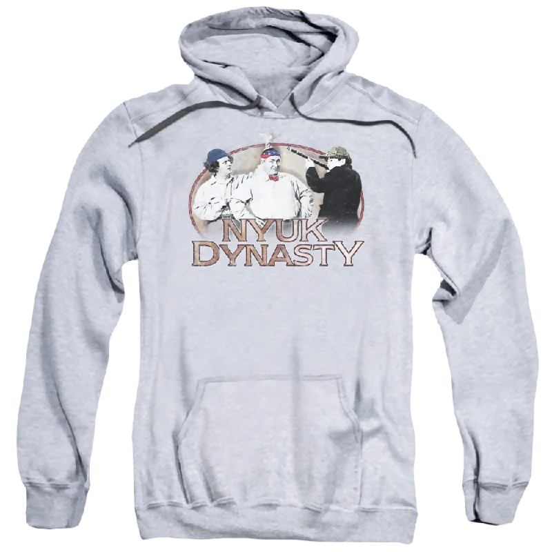 Three Stooges, The Nyuk Dynasty - Pullover Hoodie Shawl Collar Sweater