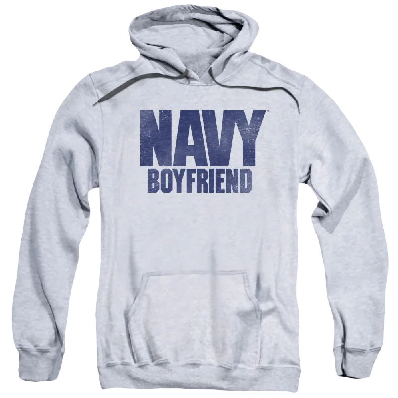 U.S. Navy Boyfriend - Pullover Hoodie Slouchy Comfort Pullover