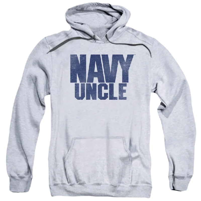 U.S. Navy Uncle - Pullover Hoodie Fine Merino Wool