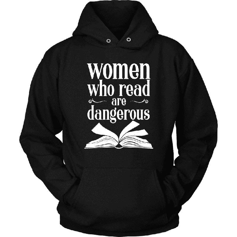 "Women who read" Hoodie Hoodie with Longline Fit Extended Stylish
