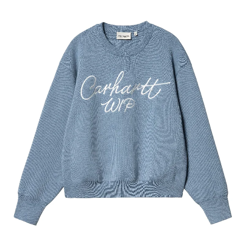 Carhartt WIP W' Signature Sweater Sequined Glittery Shiny