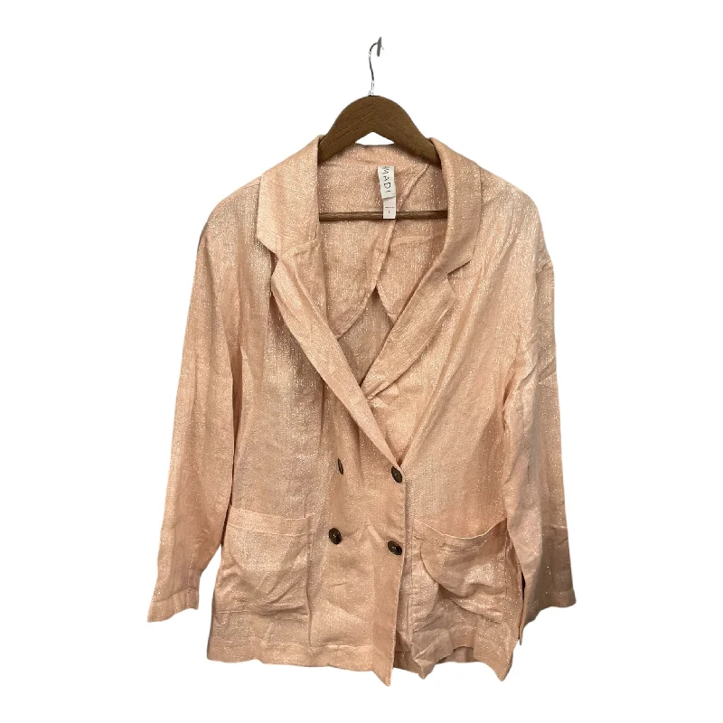 Blazer By Amadi In Pink, Size: L Women's Business Blazer
