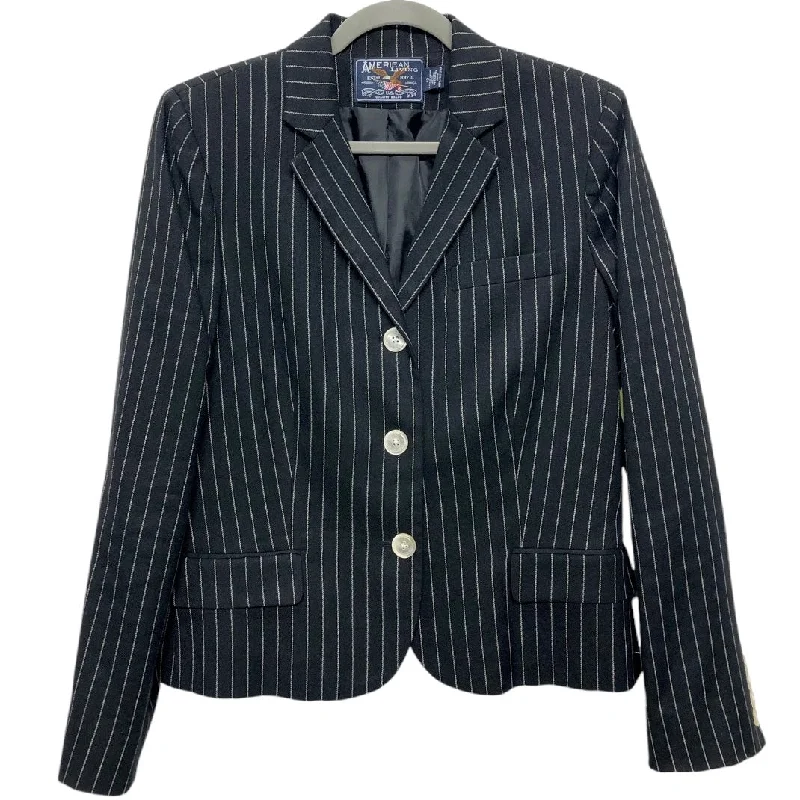 Blazer By American Living In Black & White, Size:12 Women's Premium Blazer