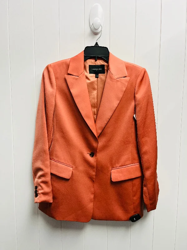 Blazer By Banana Republic In Orange, Size: 2 Women's Formal Blazer
