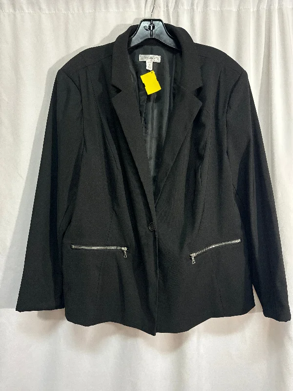 Blazer By Dressbarn In Black, Size: 2x Women's Premium Blazer