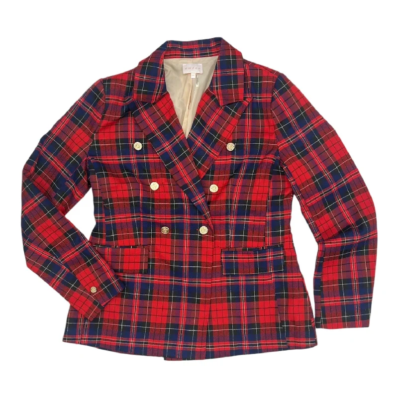 Blazer By Entro In Red, Size:M Women's Travel Jacket