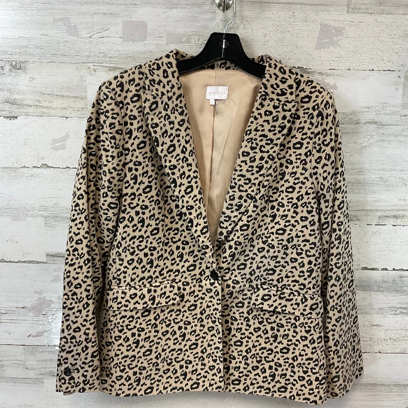 Blazer By Entro In Tan, Size: L Women's Vintage Suit