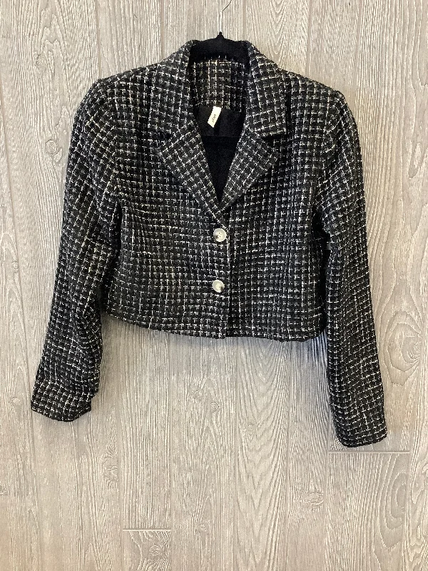 Blazer By Glam In Black, Size: S Linen Women's Suit