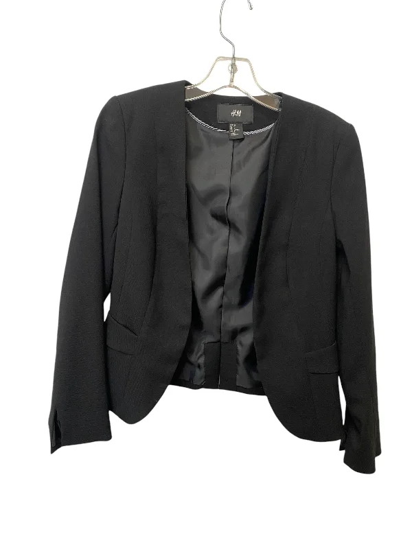 Blazer By H&m In Black, Size: 4 Women's Pencil Blazer