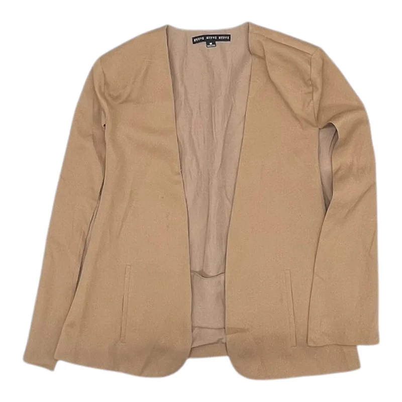 Blazer By Hyfve In Tan, Size:M Women's Print Jacket