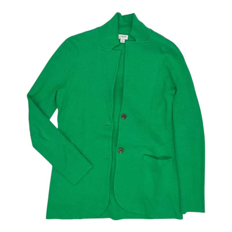 Blazer By J. Crew In Green, Size:S Women's Handmade Blazer