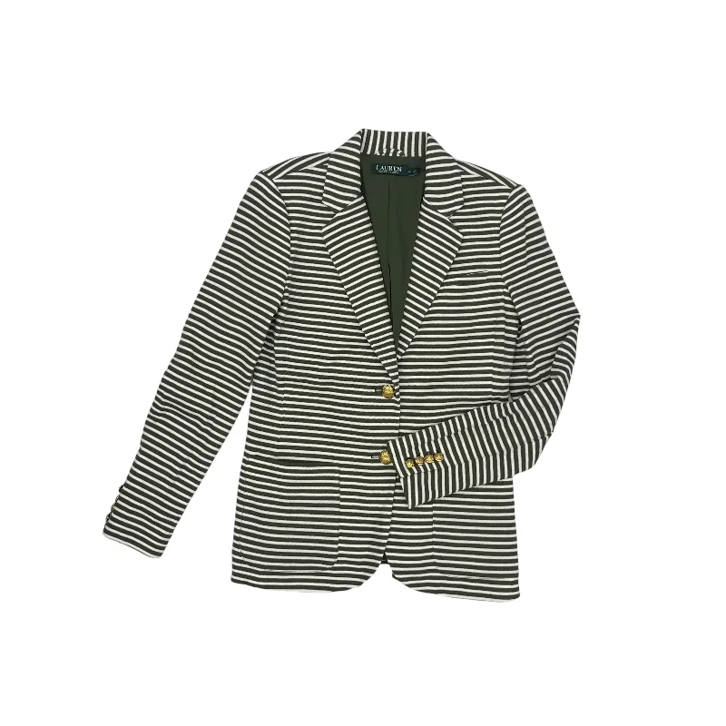 Blazer By Lauren By Ralph Lauren In Green, Size:M Women's Wedding Blazer