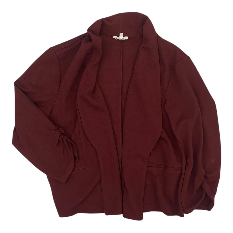Blazer By Maurices In Red, Size:2X Women's Fashion Blazer