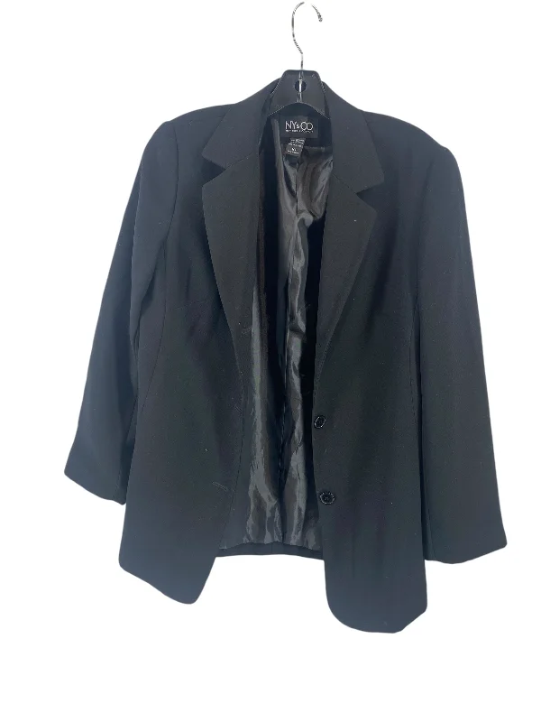 Blazer By New York And Co In Black, Size: 10 Women's Premium Blazer