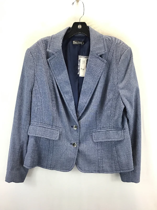 Blazer By New York And Co In Blue, Size: 16 Slimming Women's Blazer