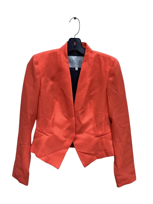 Blazer By Rachel Roy In Orange, Size: 0 Women's Trendy Suit