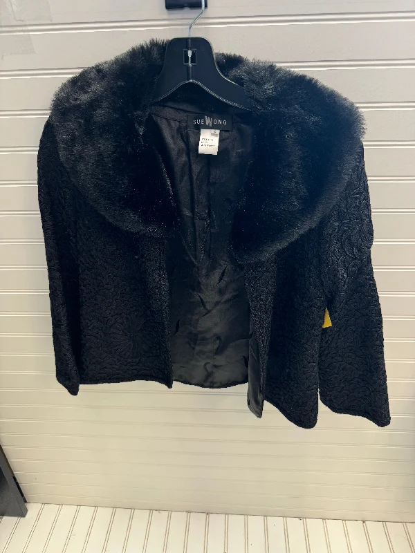 Blazer By Sue Wong In Black, Size: 6 Women's Denim Suit