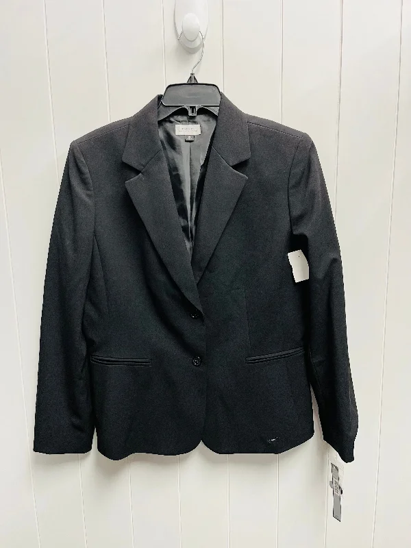 Blazer By Tahari By Arthur Levine In Black, Size: 14 Women's Handmade Blazer