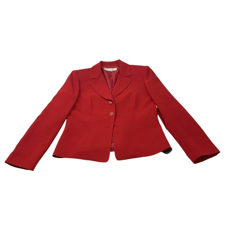 Blazer By Tahari In Red, Size: M Women's Handmade Blazer