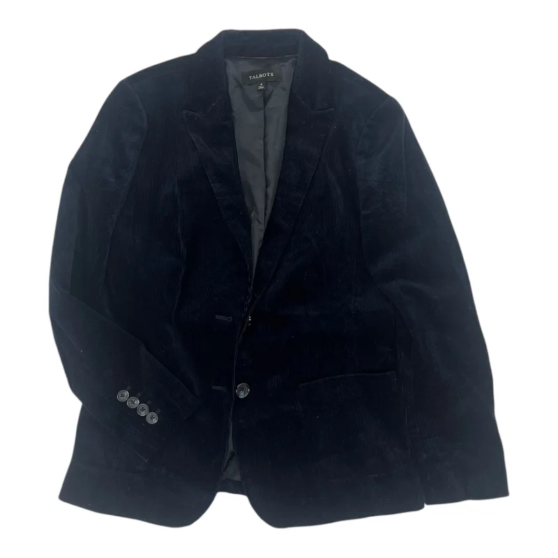 Blazer By Talbots In Blue, Size:8 Women's Classic Suit