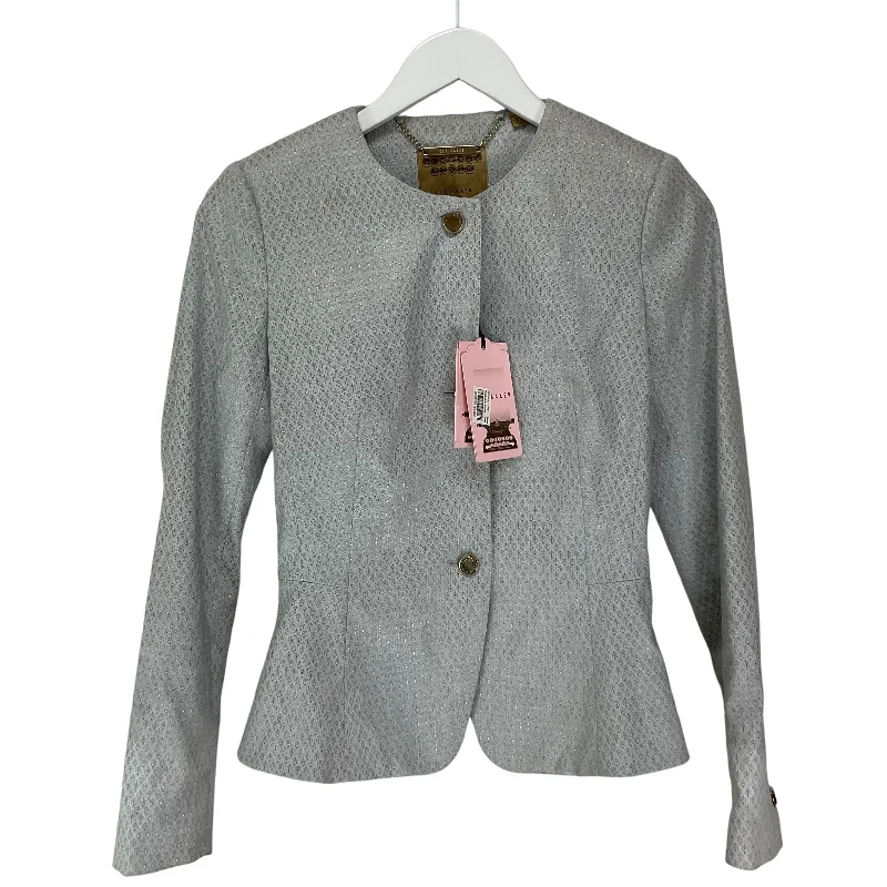 Blazer By Ted Baker In Blue, Size: S Women's Premium Blazer