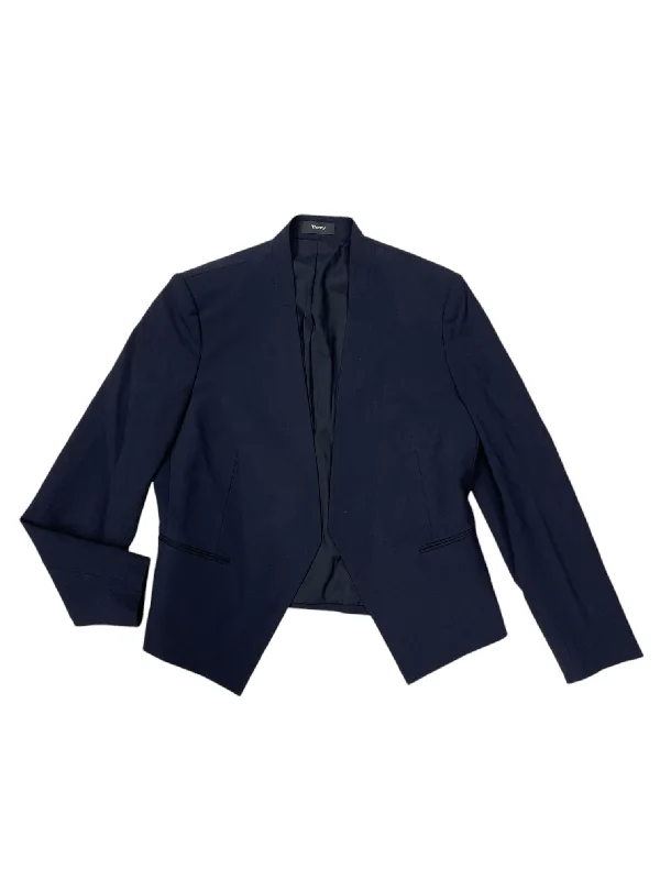 Blazer By Theory In Navy, Size: 14 Women's High-End Blazer