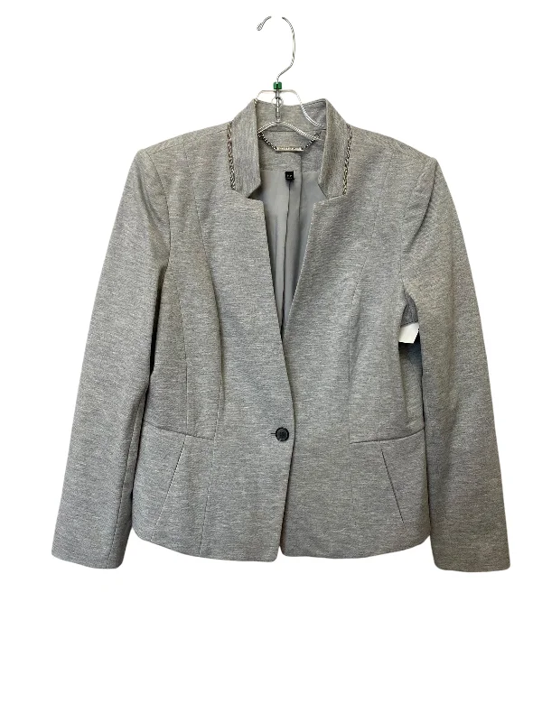 Blazer By White House Black Market In Grey, Size: 14p Women's Elegant Suit