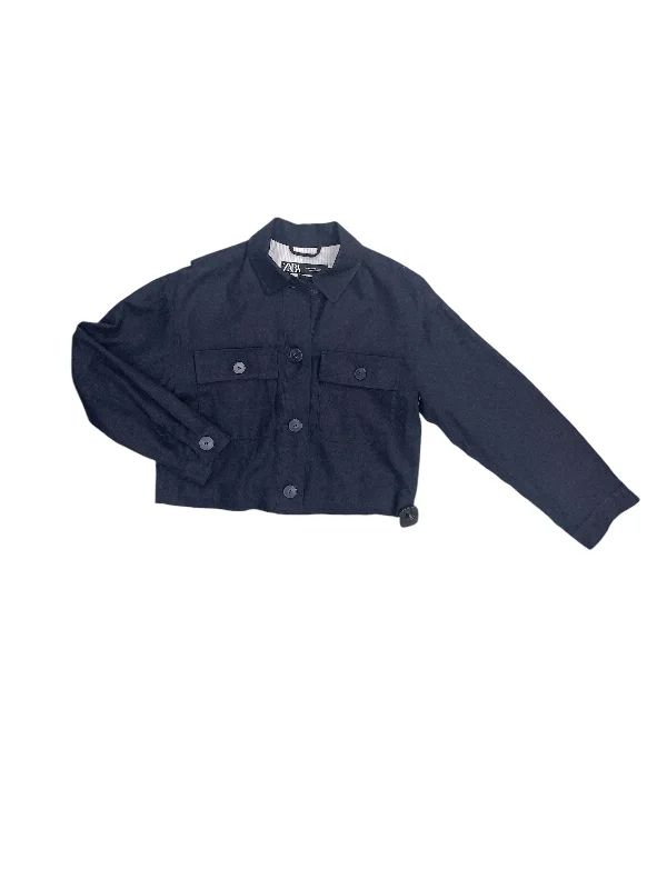 Blazer By Zara In Navy, Size: Xs Women's Party Jacket