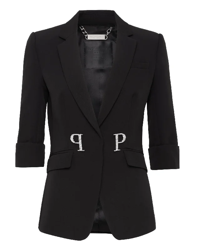 Blazer Crystal Plein Women's Fashion Blazer