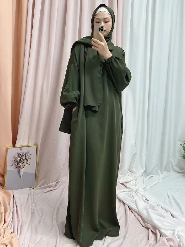 Hooded Abaya Traditional Long Dress Women's Tunics Favorite customer