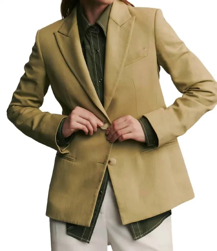 Husband Blazer In Sage Summer Women's Jacket