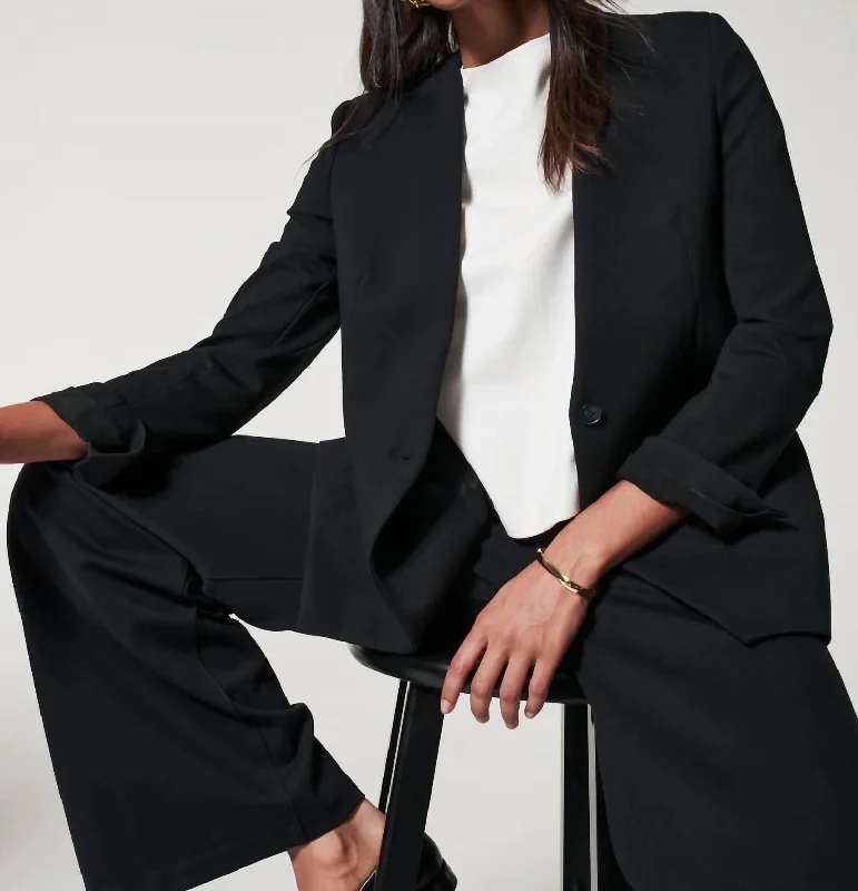 The Perfect Oversized Blazer In Black Women's Premium Blazer