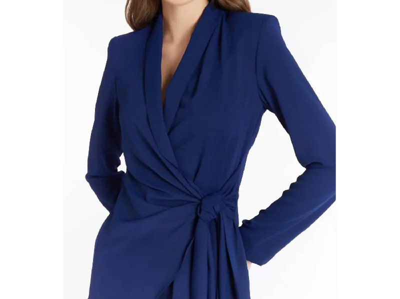 Vera Blazer In Navy Winter Women's Blazer
