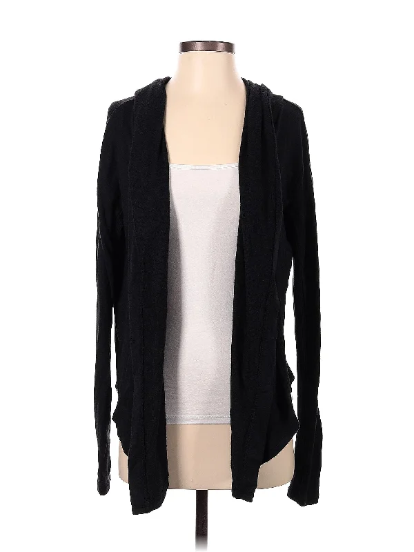 Cardigan Notch Collar Peter Pan Collar Cowl Neck