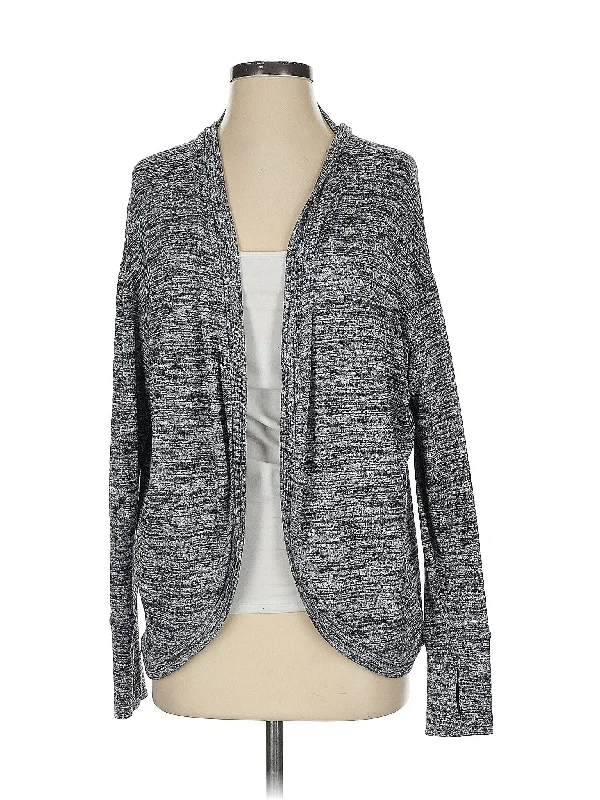 Cardigan Ribbed Striped Patterned