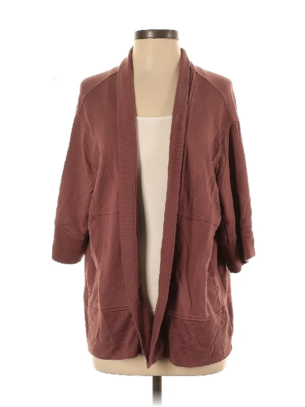 Cardigan Glossy Satin Silk