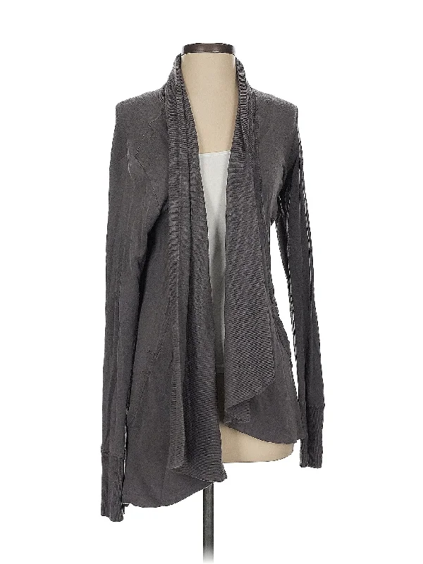 Cardigan Print Jacquard Patchwork