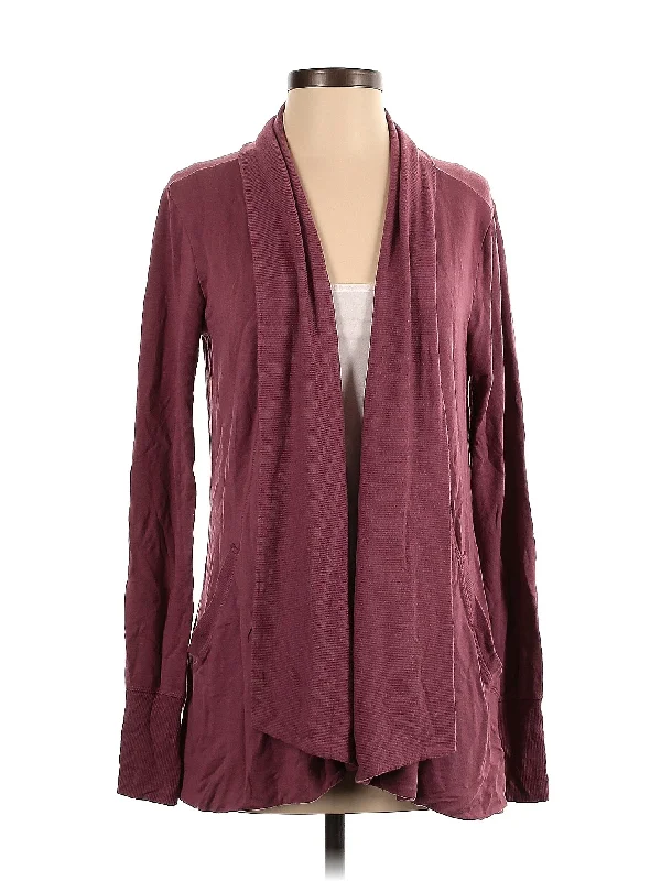 Cardigan Real Fur Shearling Chenille