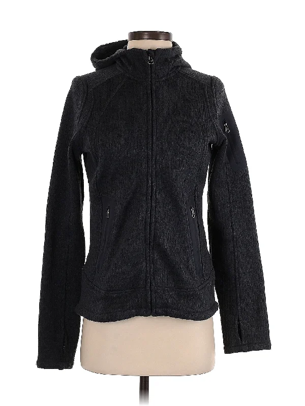 Cardigan Mesh Blend Leather Blend Suede Blend