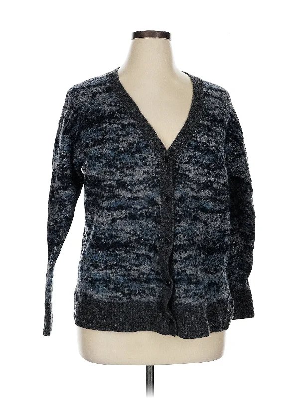 Wool Cardigan Handmade Hand-knitted Hand-woven